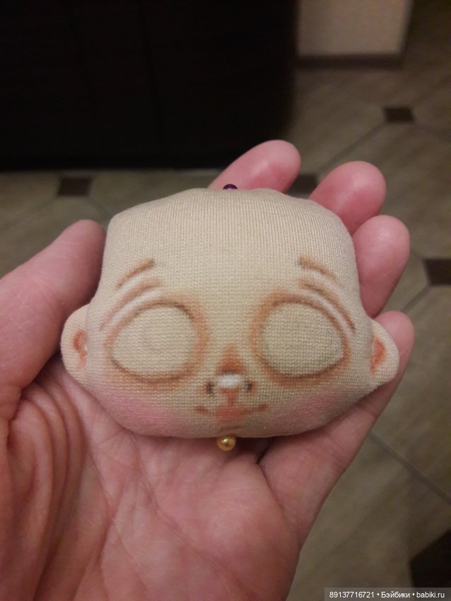 Моя авторская куколка-брелок