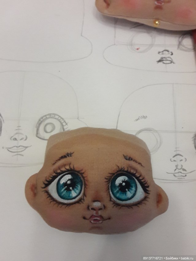 Моя авторская куколка-брелок (фото 2)