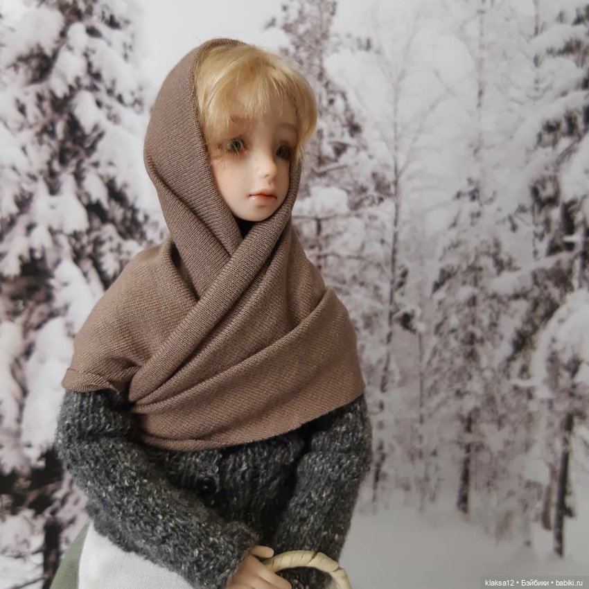 В лес, за подснежниками — Домашние фото авторских кукол: личные коллекции