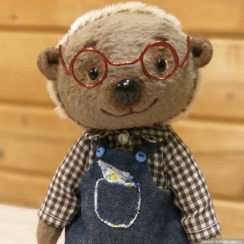 И снова ёжики... Очкарик-ботаник и Дуся (фото 3)