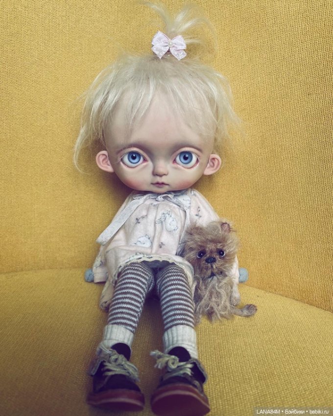 Крошка Ми (или как я кастомила Лили от Toffeedoll) (фото 3)