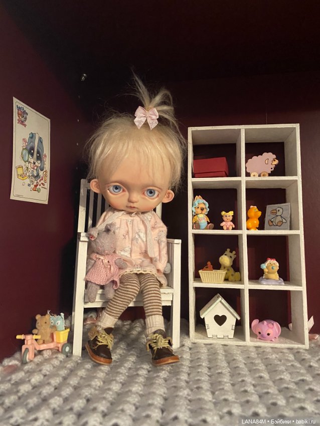 Крошка Ми (или как я кастомила Лили от Toffeedoll)