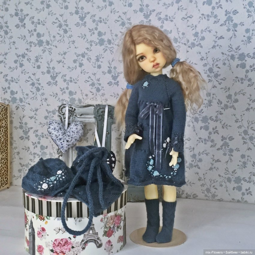 Цвет настроения - синий — Куклы Kaye Wiggs (Кайе Виггс): авторские BJD (БЖД)