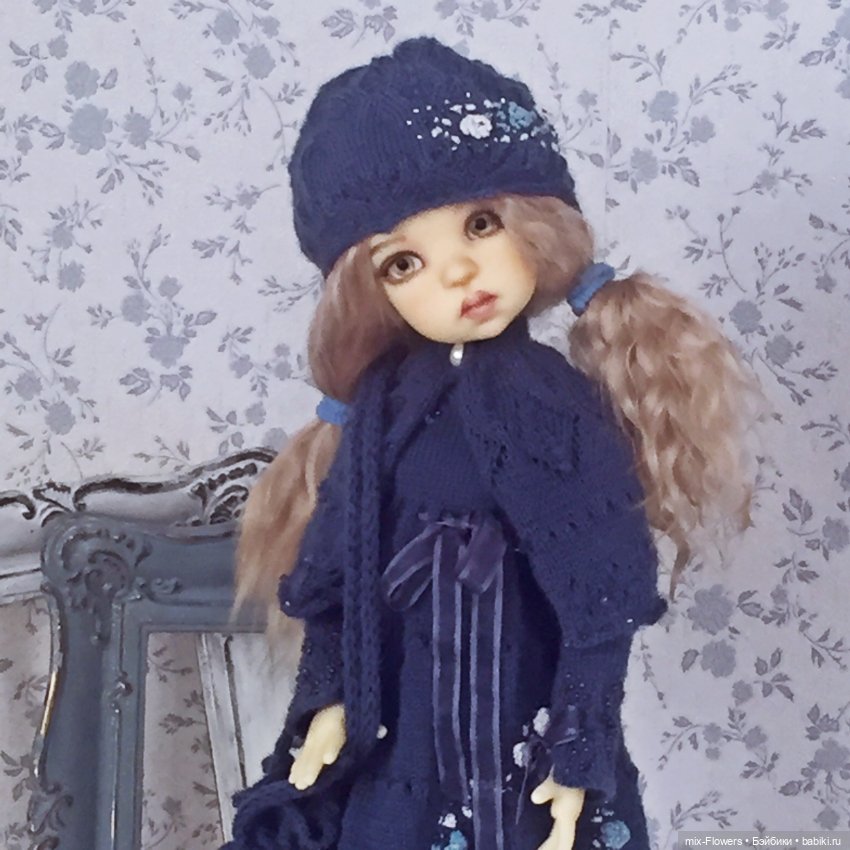 Цвет настроения - синий — Куклы Kaye Wiggs (Кайе Виггс): авторские BJD (БЖД) (фото 5)