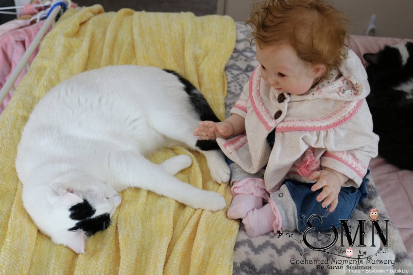 Mary Jo (Down Syndrome) скульптора Doris Hornbogen, автор прототипа Enchanted Moments Nursery (фото 10)