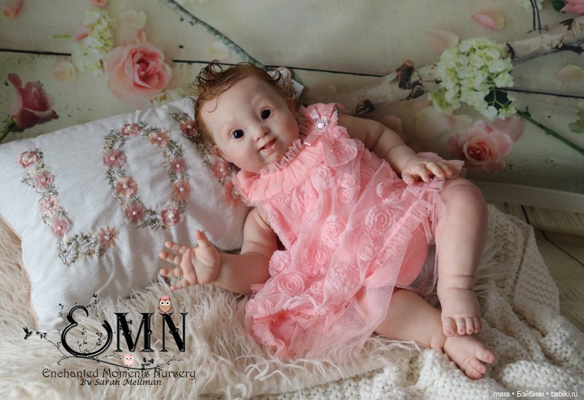 Mary Jo (Down Syndrome) скульптора Doris Hornbogen, автор прототипа Enchanted Moments Nursery (фото 5)