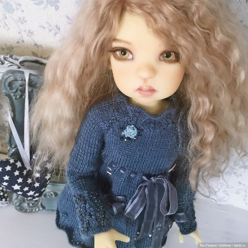 Цвет настроения - синий — Куклы Kaye Wiggs (Кайе Виггс): авторские BJD (БЖД) (фото 3)
