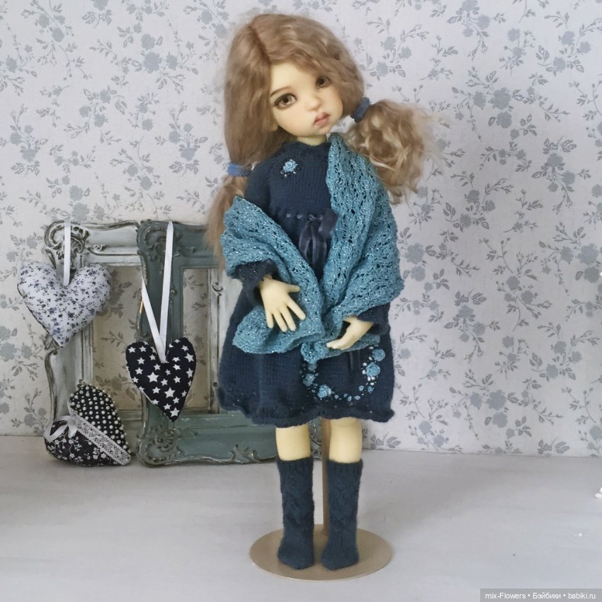 Цвет настроения - синий — Куклы Kaye Wiggs (Кайе Виггс): авторские BJD (БЖД) (фото 2)
