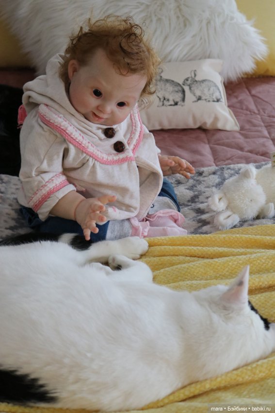 Mary Jo (Down Syndrome) скульптора Doris Hornbogen, автор прототипа Enchanted Moments Nursery (фото 2)