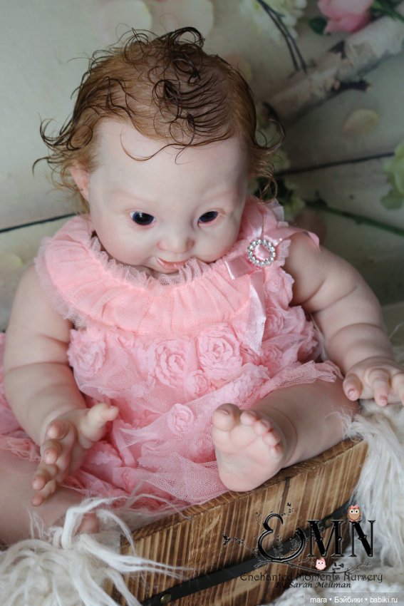 Mary Jo (Down Syndrome) скульптора Doris Hornbogen, автор прототипа Enchanted Moments Nursery (фото 4)