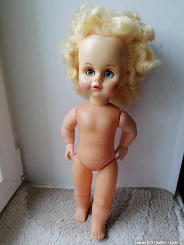Кукла после реставрации — Реставрация и преображение кукол: ремонт (фото 2)