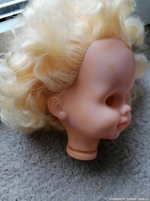 Кукла после реставрации — Реставрация и преображение кукол: ремонт