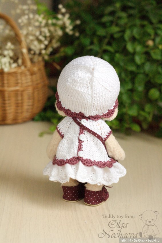 Тедди мишка Агата — Авторские мишки Тедди и друзья: фото (фото 6)