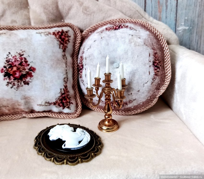 Коллекция ковров и подушек "Нежность" в бежевом цвете (фото 3)