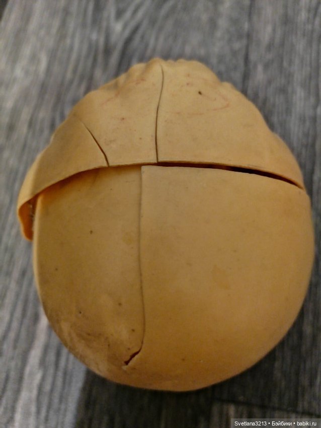 Целлулоидная кукла после реставрации (фото 5)