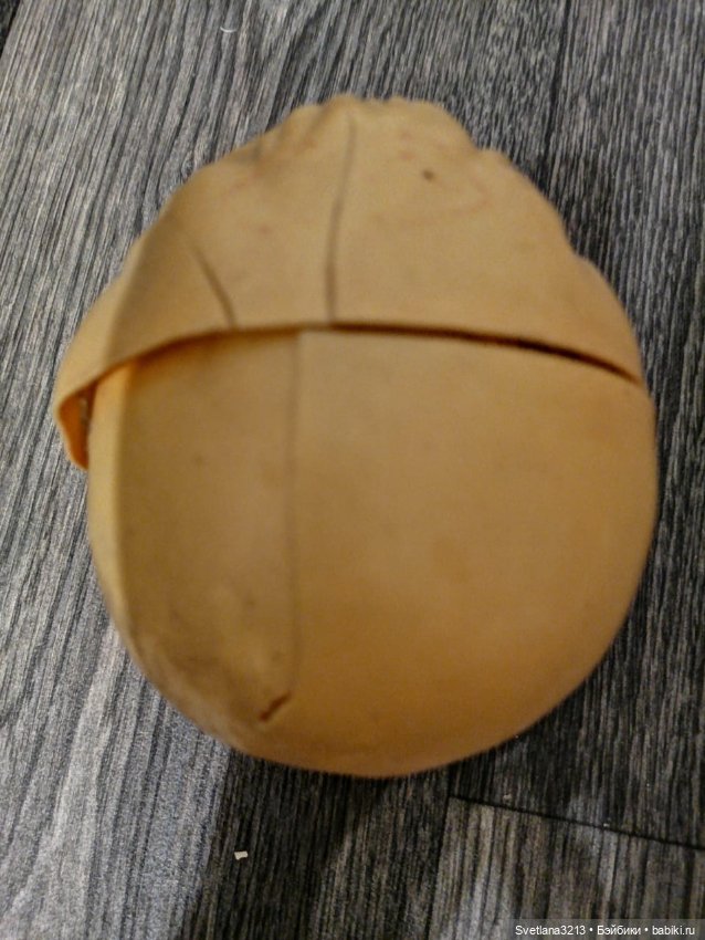 Целлулоидная кукла после реставрации (фото 3)