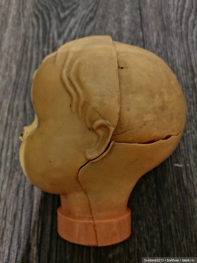 Целлулоидная кукла после реставрации (фото 4)