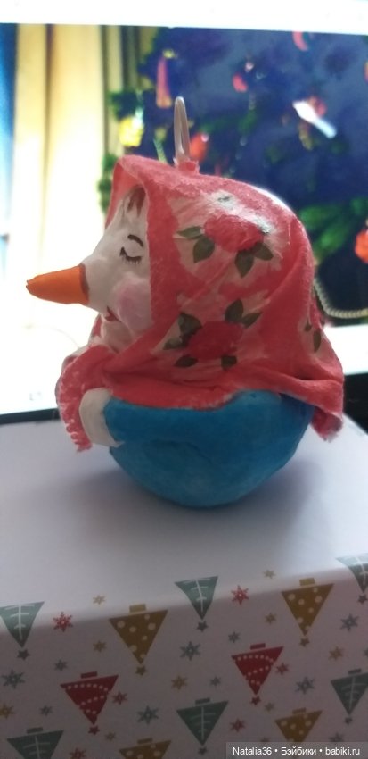 И снова ватные игрушки — Ватные игрушки на елку: ретро