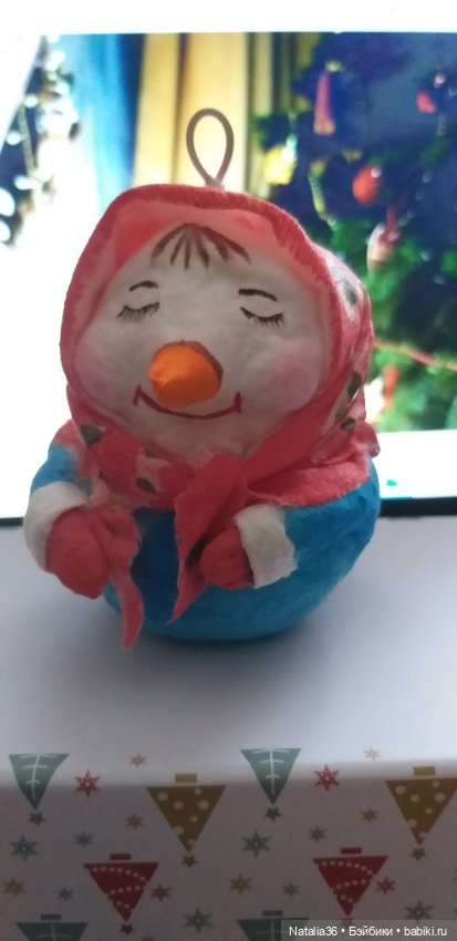 И снова ватные игрушки — Ватные игрушки на елку: ретро