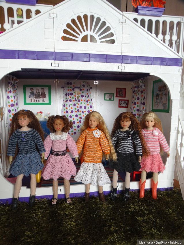 Кукло-встреча у моих кукол Only hearts club