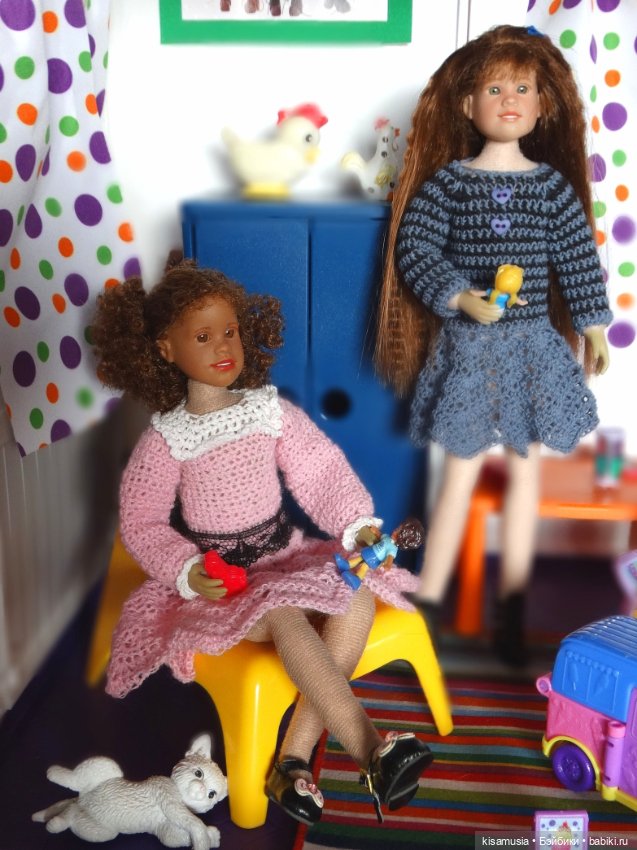 Кукло-встреча у моих кукол Only hearts club