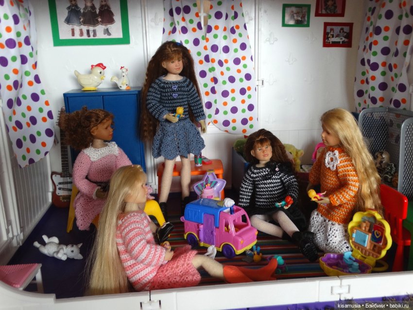 Кукло-встреча у моих кукол Only hearts club