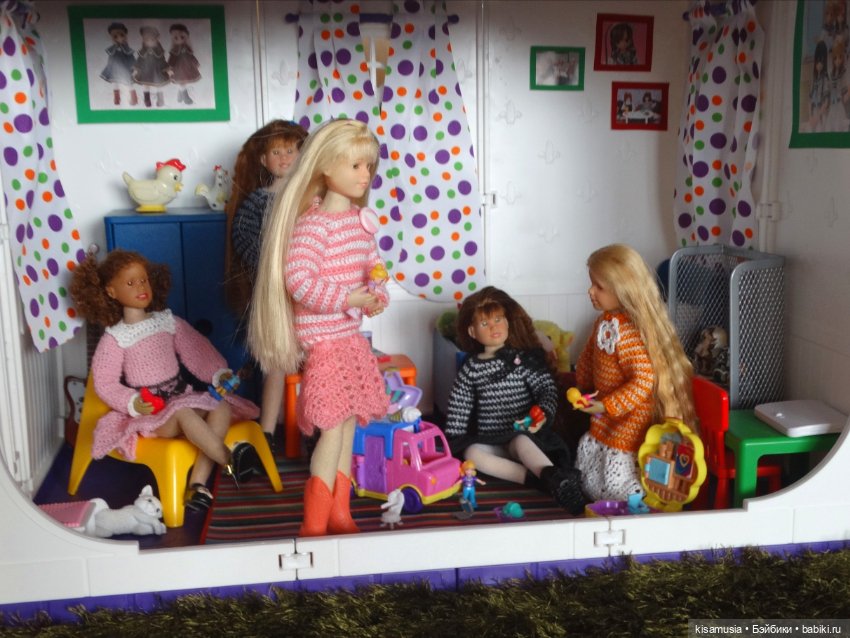 Кукло-встреча у моих кукол Only hearts club