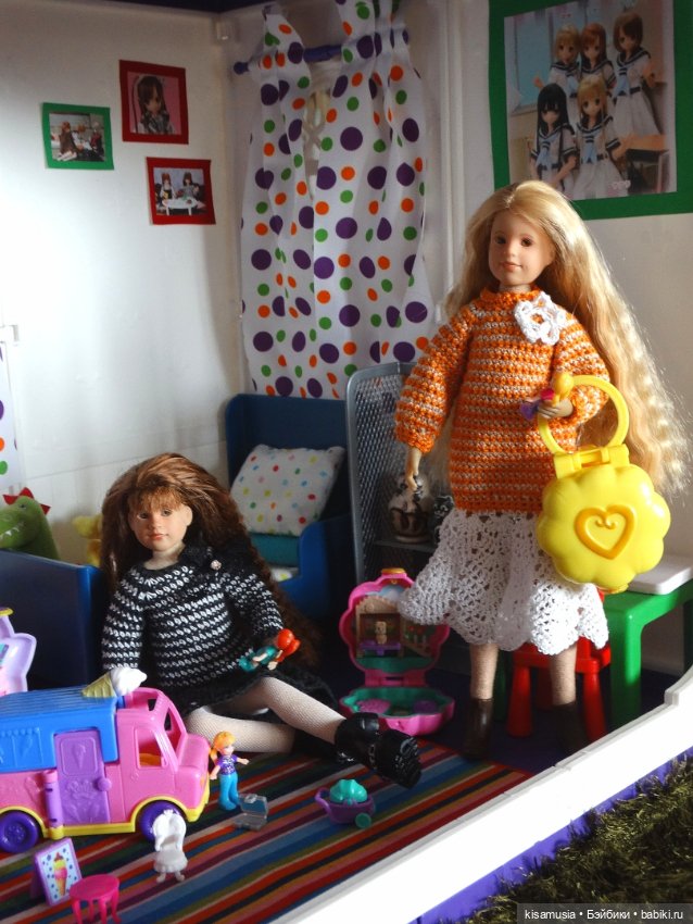 Кукло-встреча у моих кукол Only hearts club