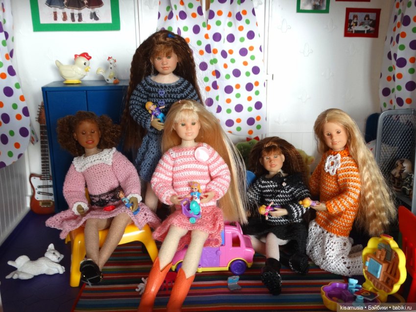 Кукло-встреча у моих кукол Only hearts club