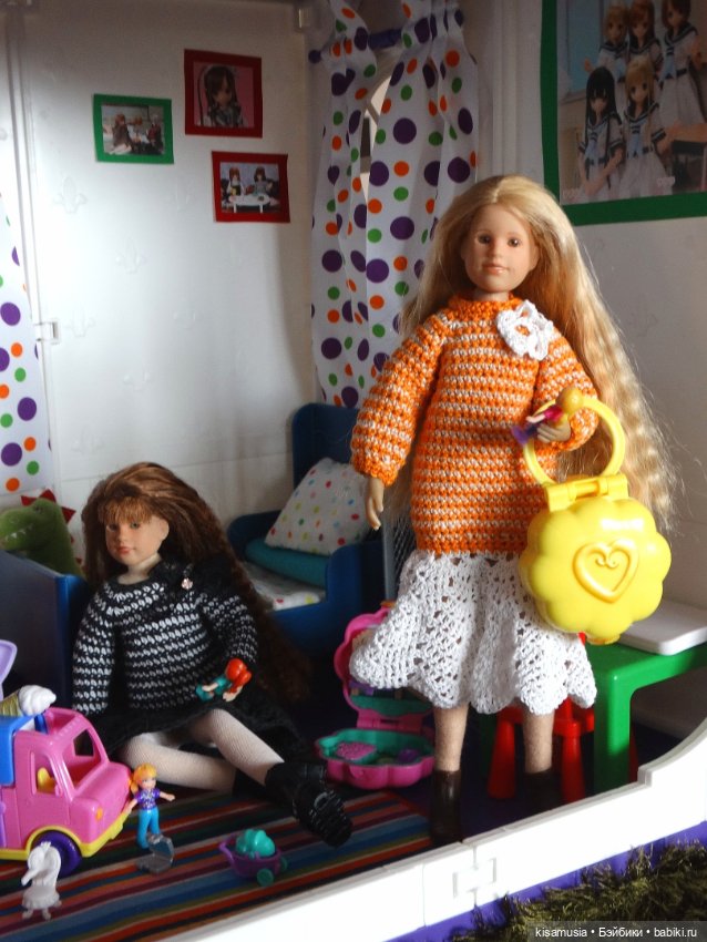 Кукло-встреча у моих кукол Only hearts club