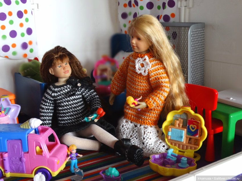 Кукло-встреча у моих кукол Only hearts club