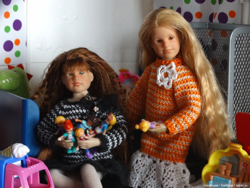 Кукло-встреча у моих кукол Only hearts club