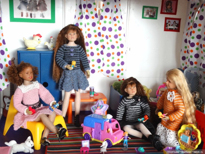 Кукло-встреча у моих кукол Only hearts club