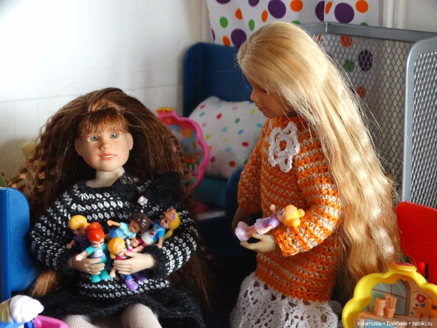 Кукло-встреча у моих кукол Only hearts club