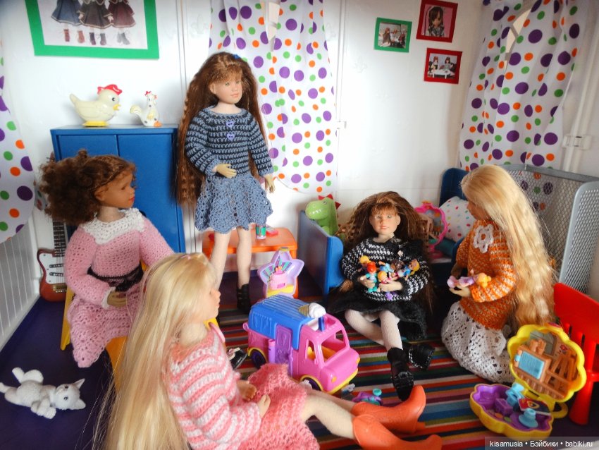 Кукло-встреча у моих кукол Only hearts club