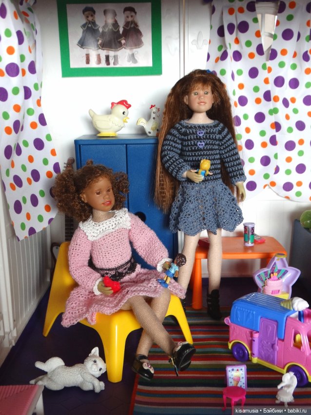 Кукло-встреча у моих кукол Only hearts club