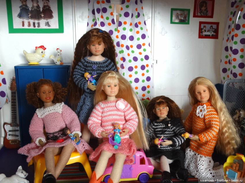 Кукло-встреча у моих кукол Only hearts club