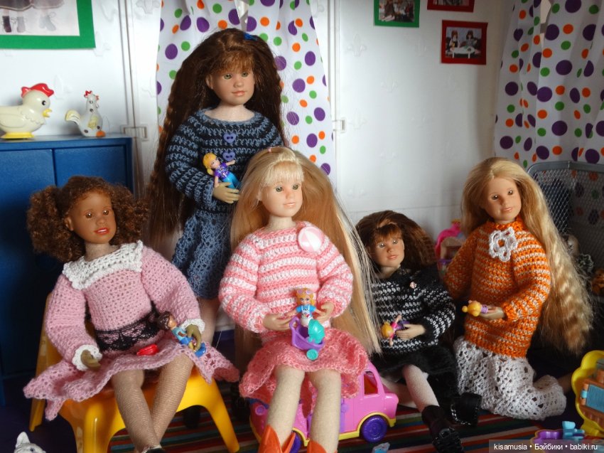 Кукло-встреча у моих кукол Only hearts club