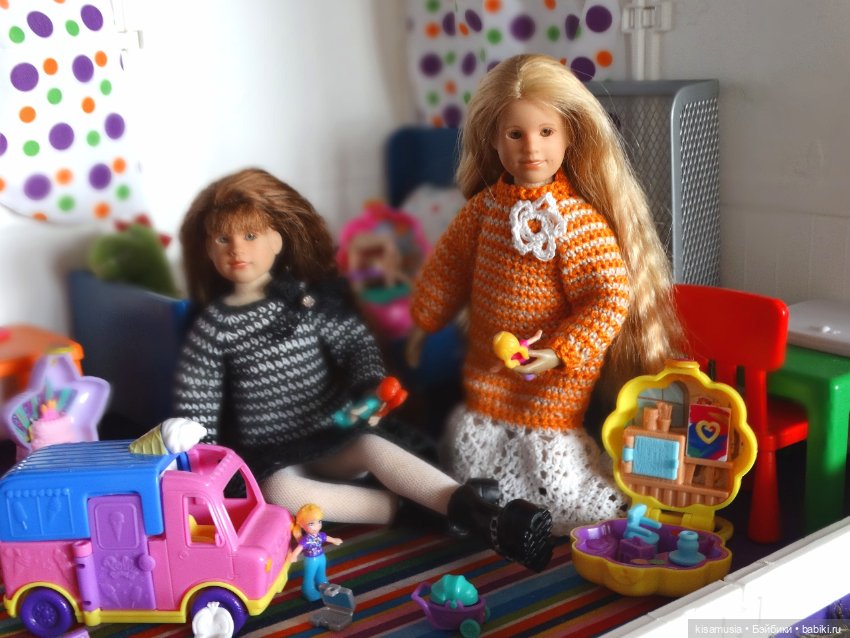 Кукло-встреча у моих кукол Only hearts club