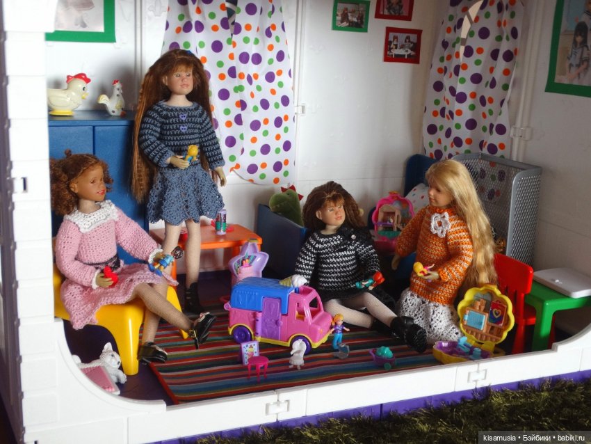 Кукло-встреча у моих кукол Only hearts club