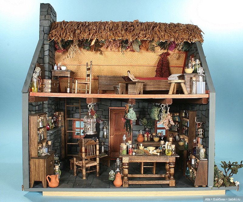 Хижина ведьмы — Кукольные домики своими руками: фото