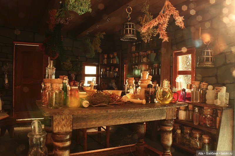 Хижина ведьмы — Кукольные домики своими руками: фото (фото 8)