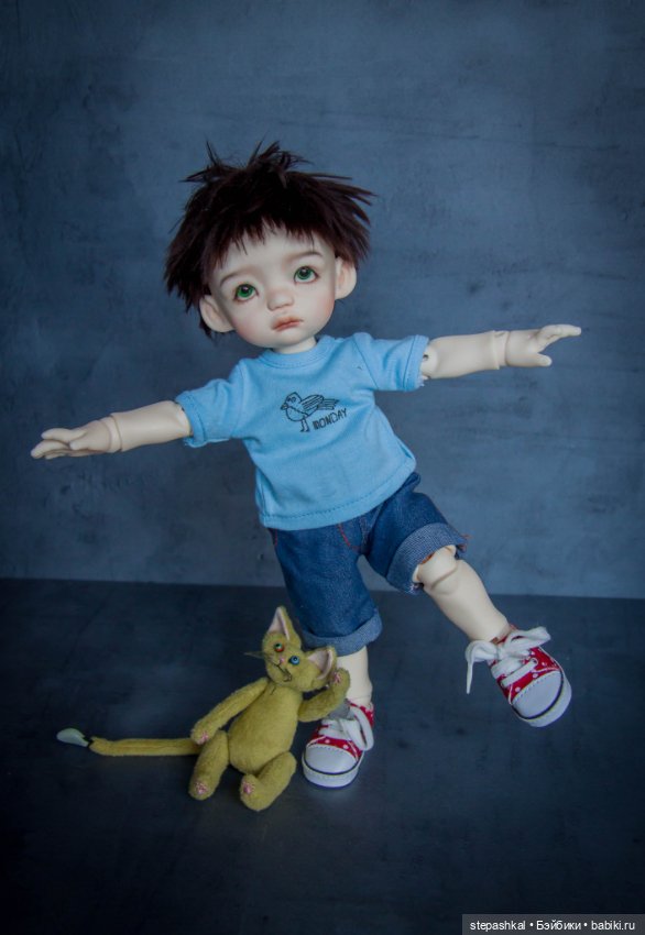 BoTo doll - новый житель моего кукольного шкафчика - Тёма (фото 8)