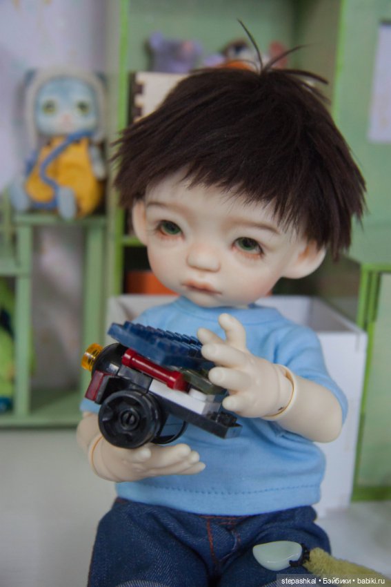 BoTo doll - новый житель моего кукольного шкафчика - Тёма