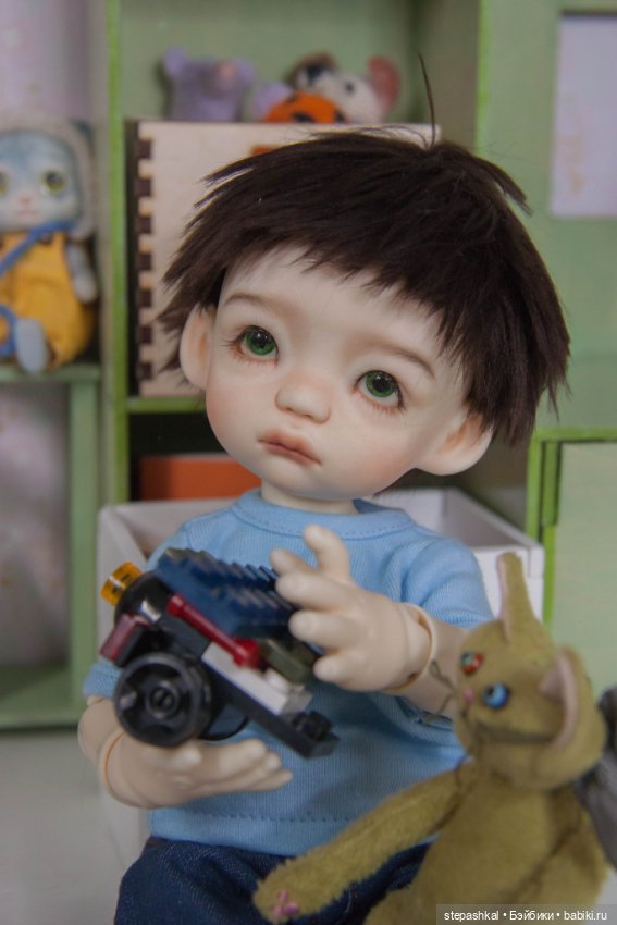 BoTo doll - новый житель моего кукольного шкафчика - Тёма