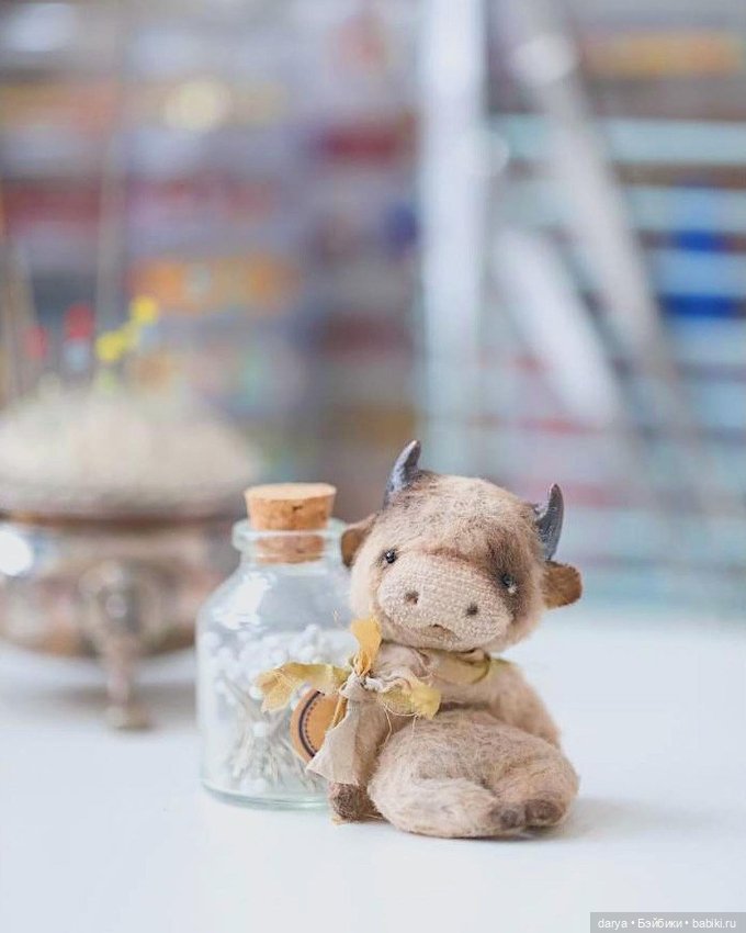 Бычок с выкройкой от Таисии Клонингер (фото 3)