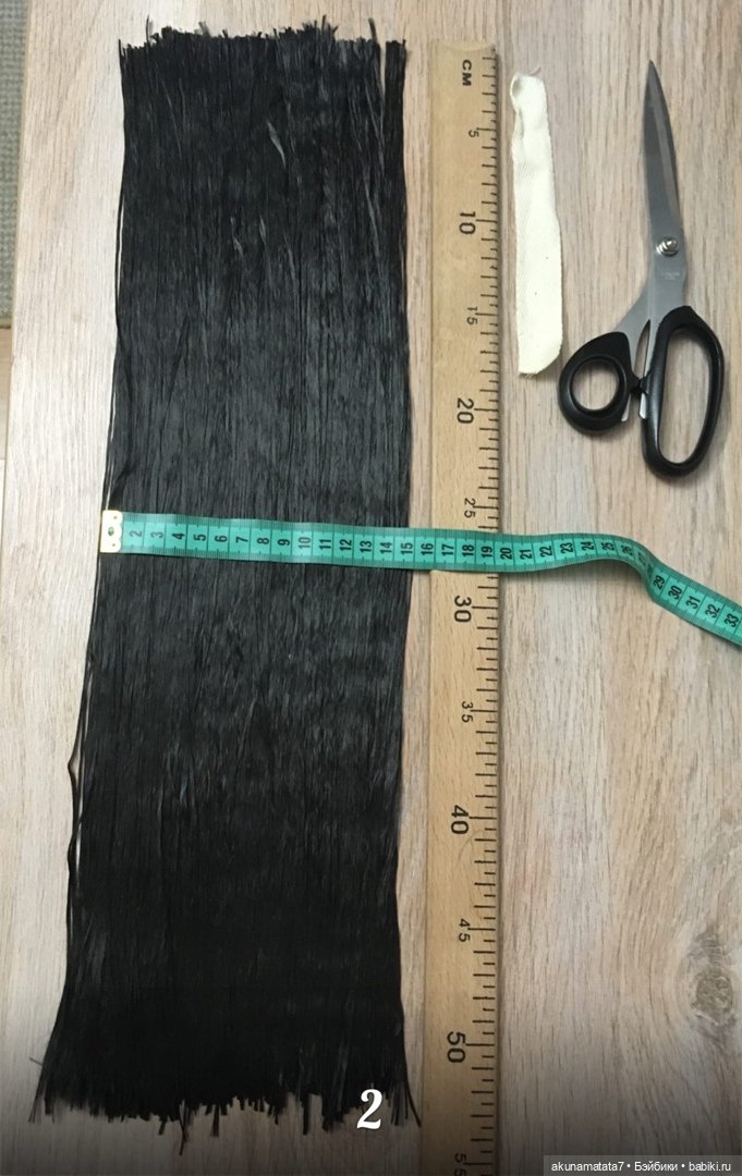 Как я делала паричок кукле СССР Адриане Аским (фото 3)