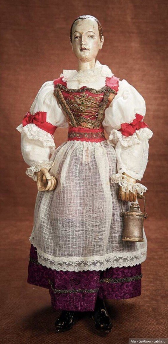 Деревянные европейские куклы XVIII века (фото 3)