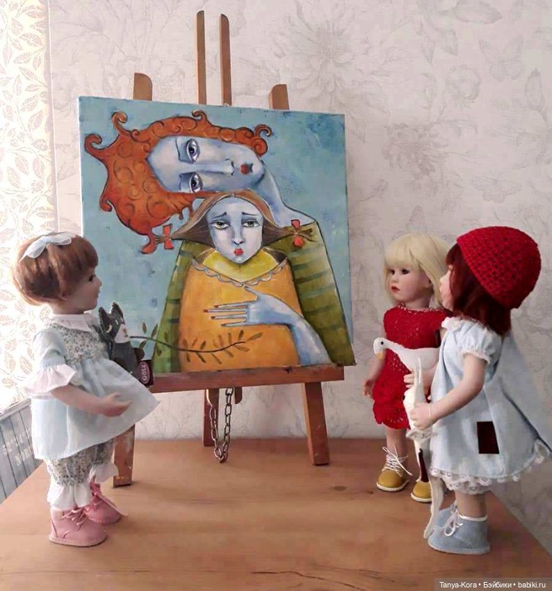 "Берегиня". Моя живопись — Рисование и арт: скетчи (фото 2)