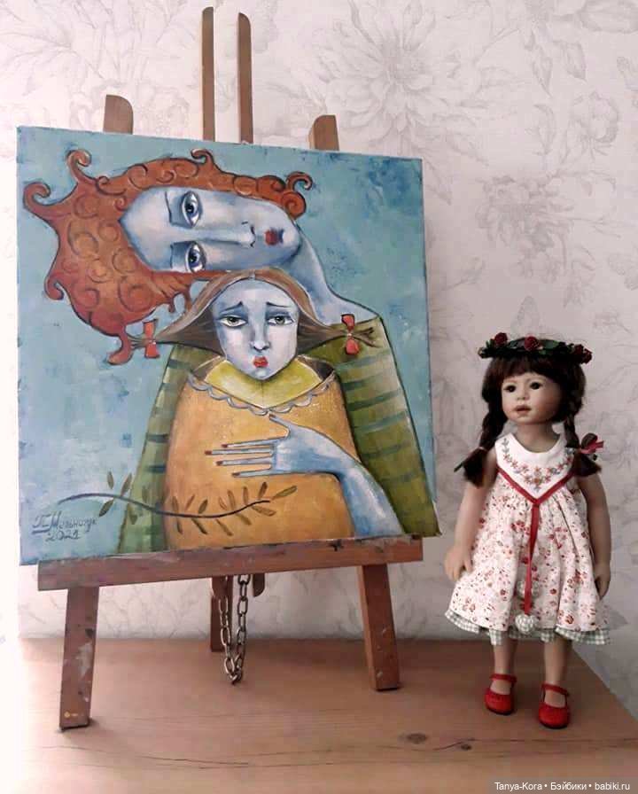 "Берегиня". Моя живопись — Рисование и арт: скетчи (фото 3)